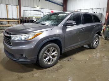  Salvage Toyota Highlander