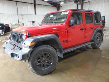 Salvage Jeep Wrangler