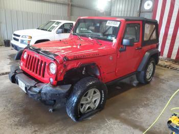  Salvage Jeep Wrangler