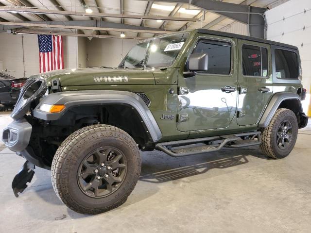 Salvage Jeep Wrangler