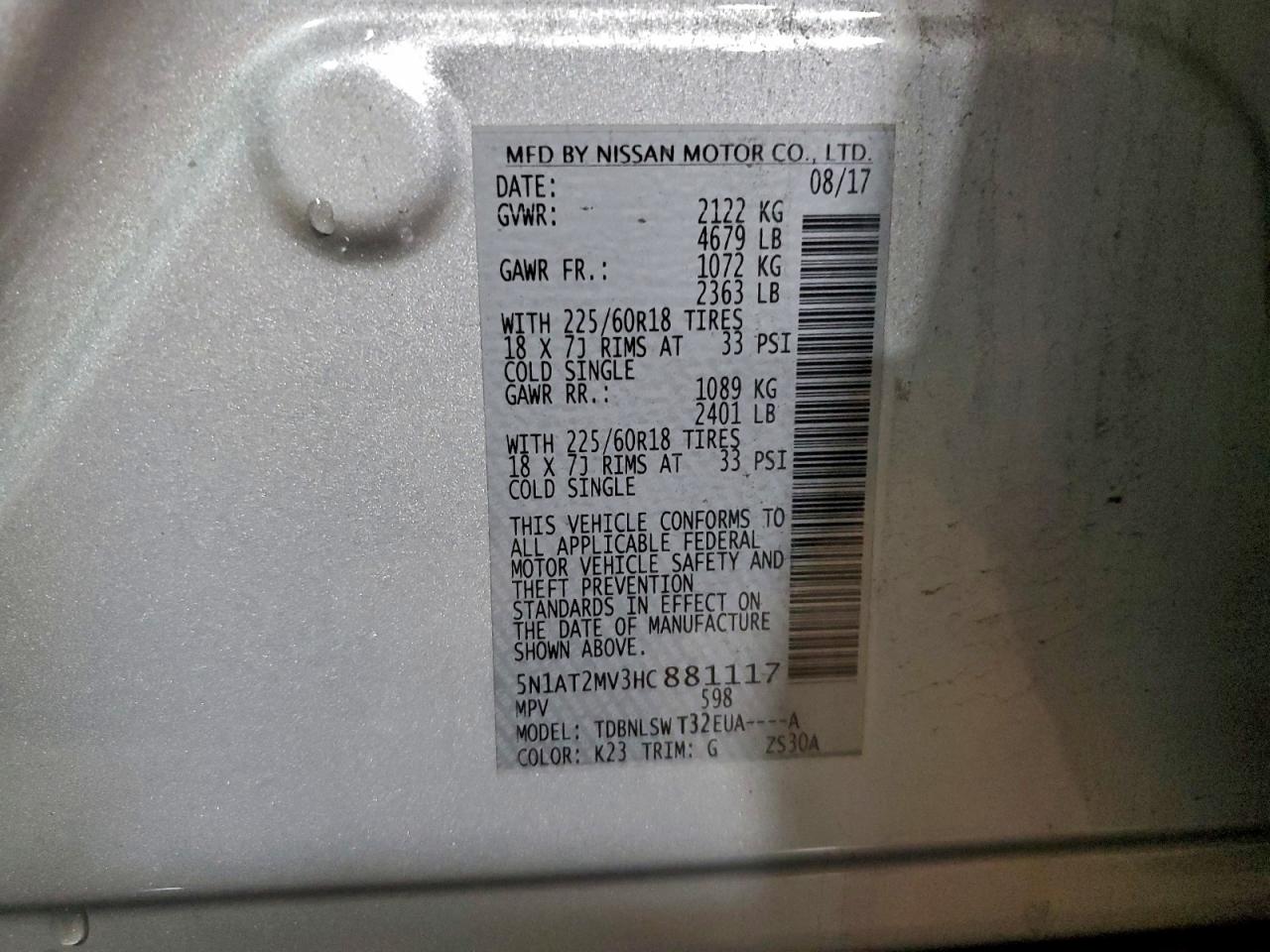 Nissan Rogue Sv Image 11