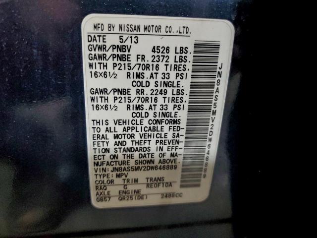 Nissan Rogue S Image 2