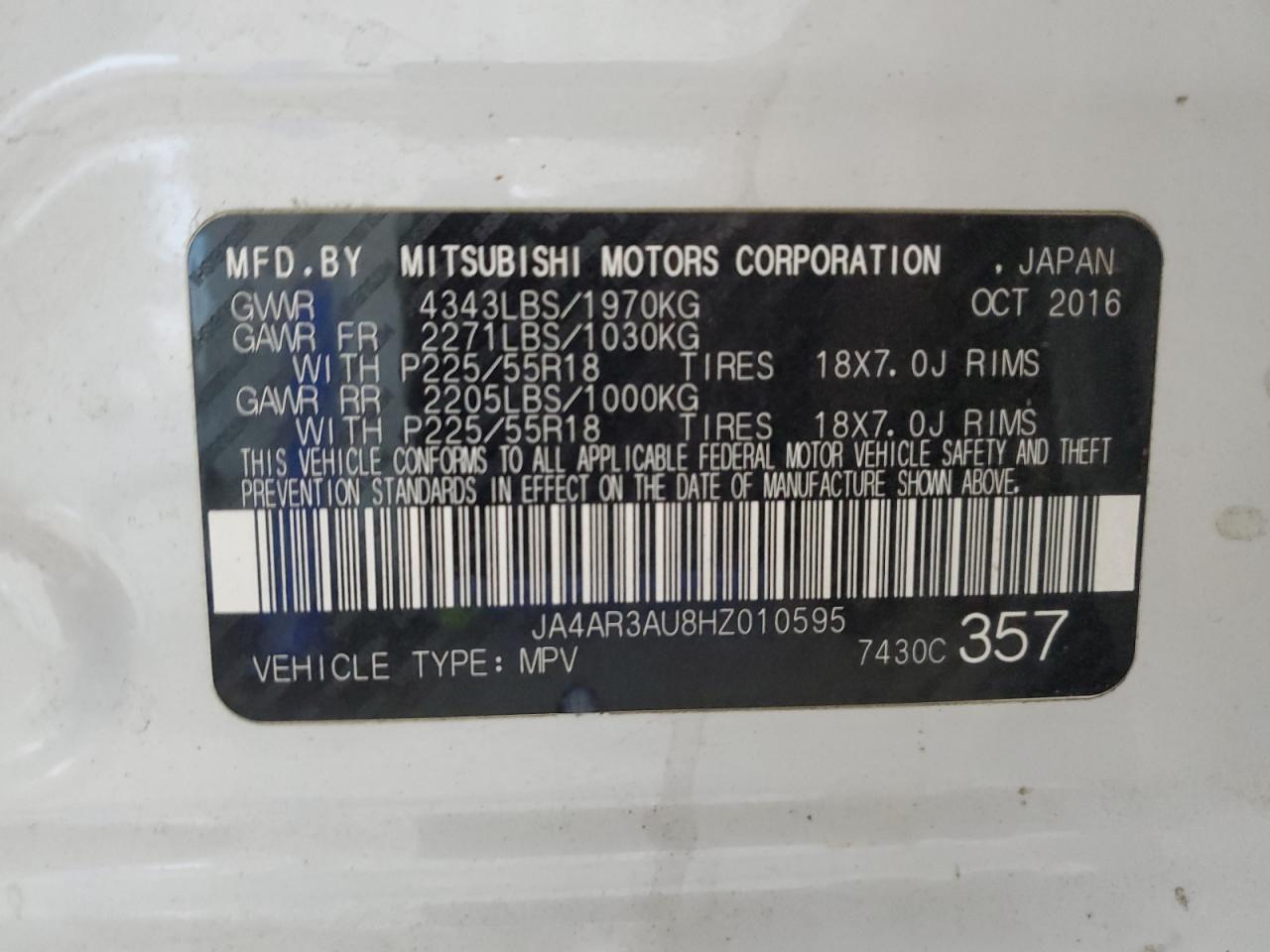 Mitsubishi Outlander Es Image 10