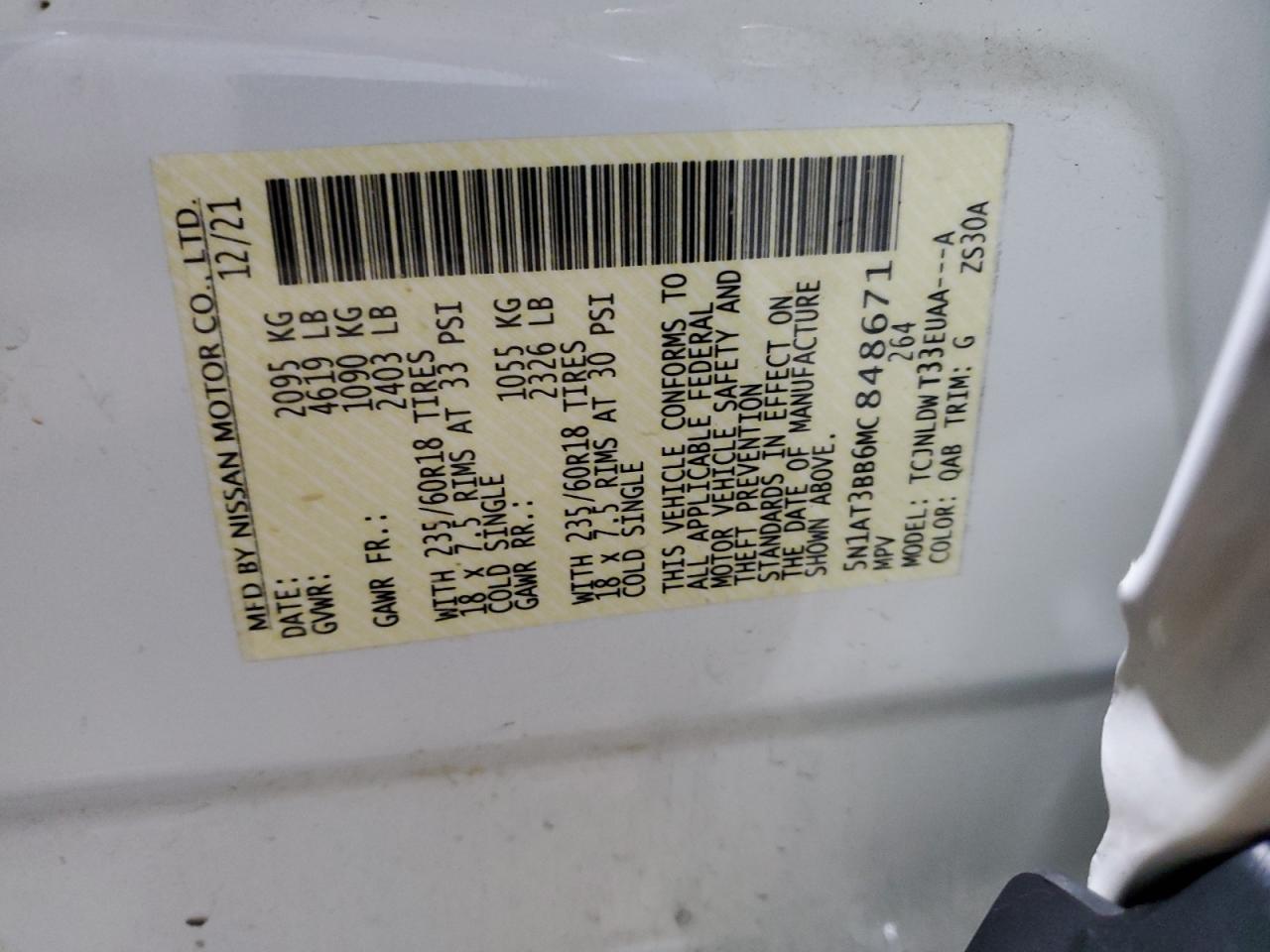 Nissan Rogue Sv Image 8