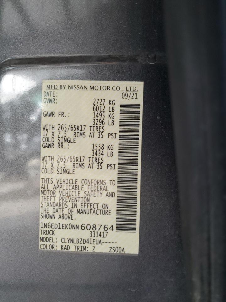 Nissan Frontier S Image 10