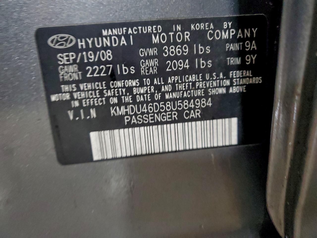 Hyundai ELANTRA Gls Image 11