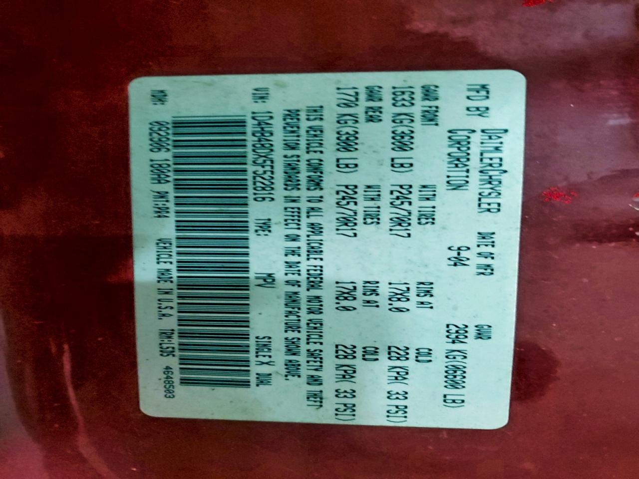 Dodge Durango Slt Image 12