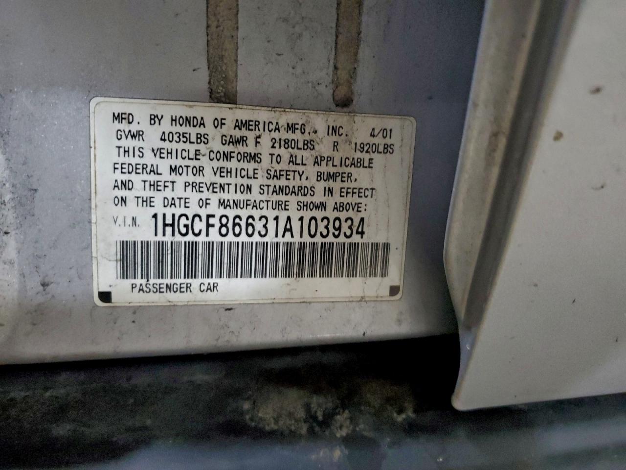 Honda Accord Value Image 8