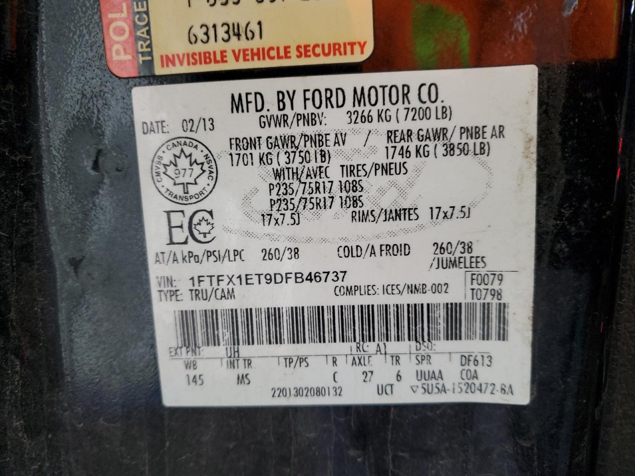 Ford F-150 Super Cab Image 7