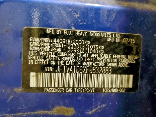 Subaru WRX Premium Image 10