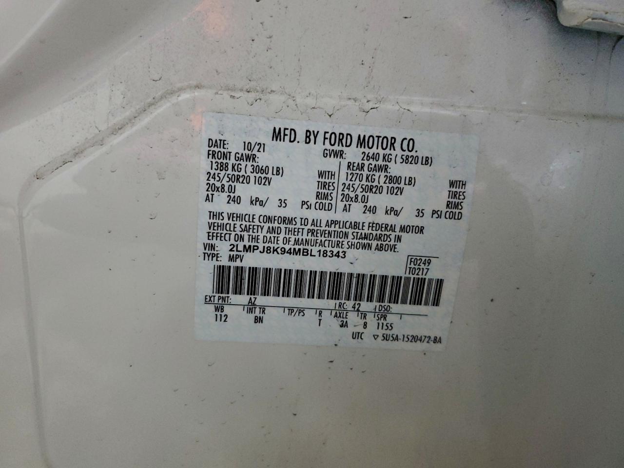 Lincoln Nautilus Reserve Image 11