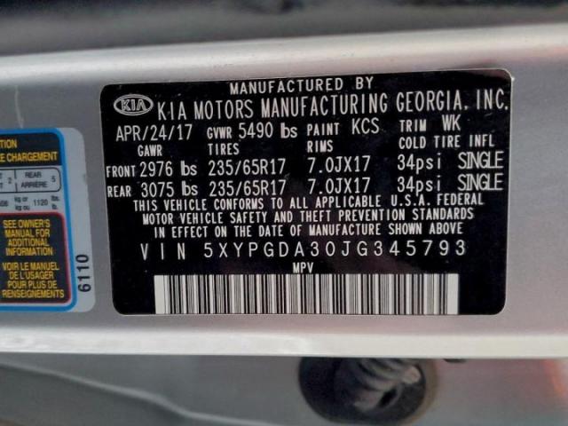 Kia Sorento Lx Image 3