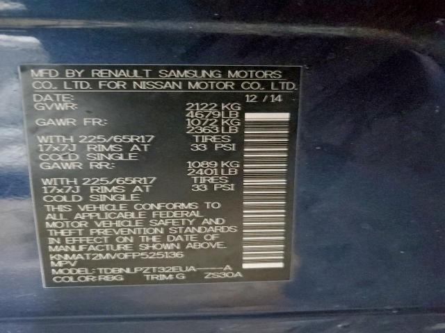 Nissan Rogue S Image 2