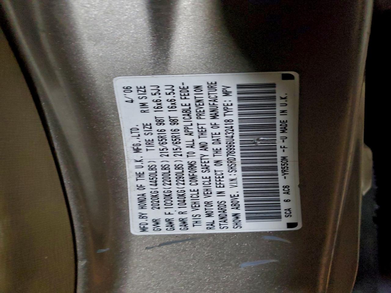 Honda Crv Se Image 10