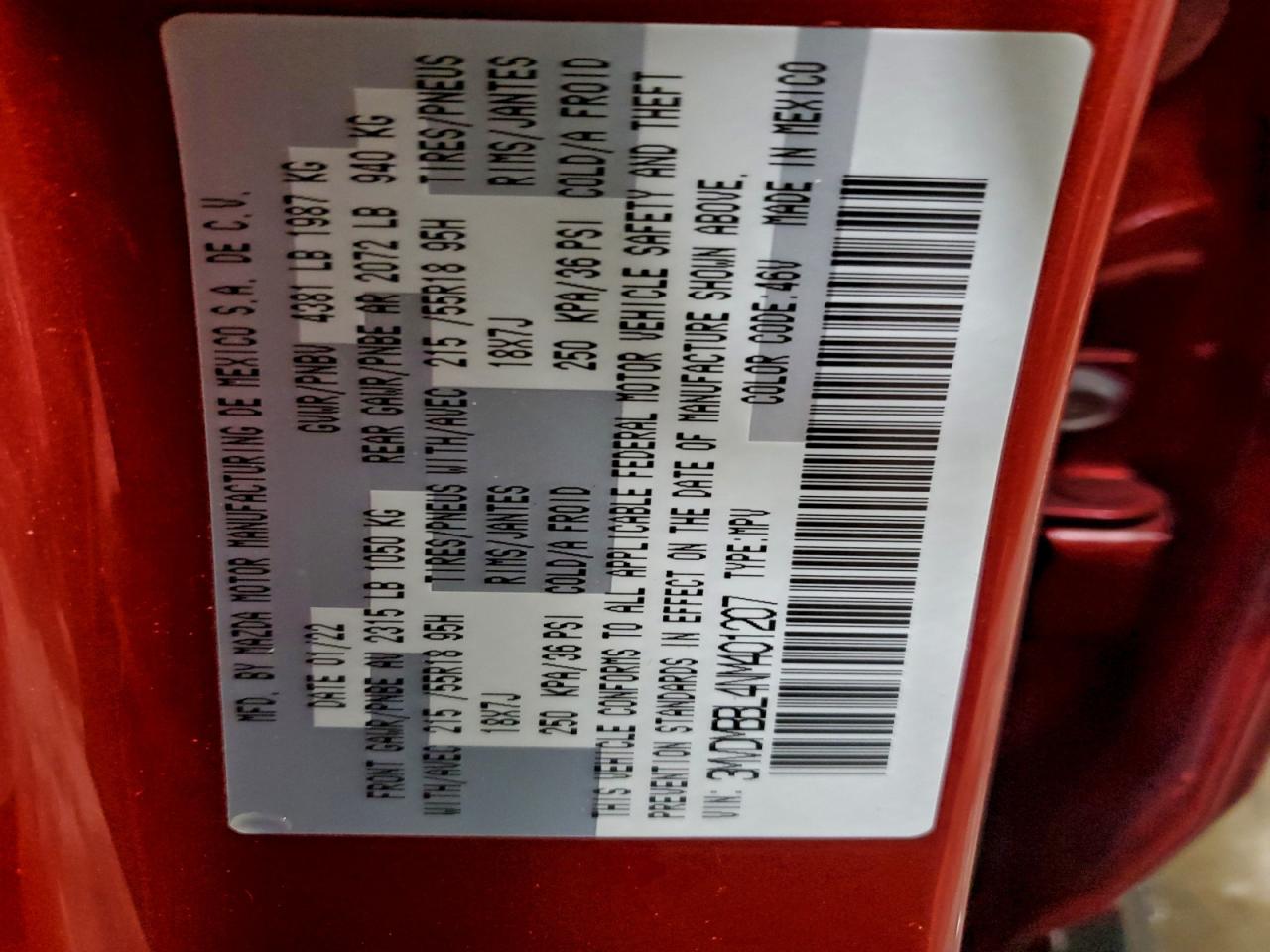 Mazda Cx Select Image 8