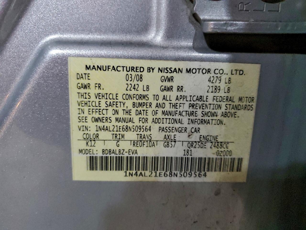 Nissan Altima 2.5 Image 4