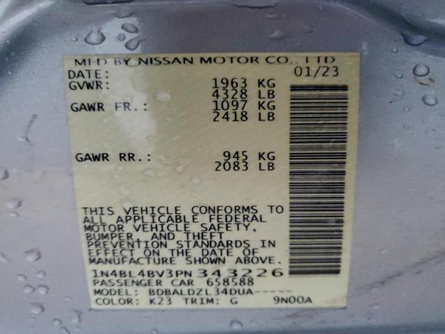 Nissan Altima S Image 13