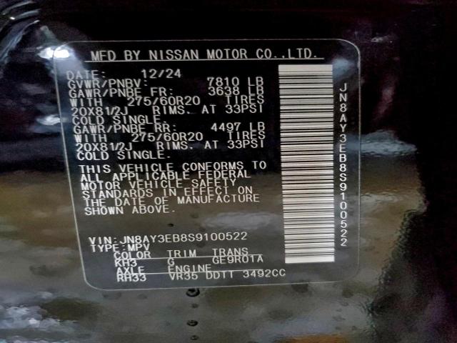 Nissan Armada Platinum Image 3