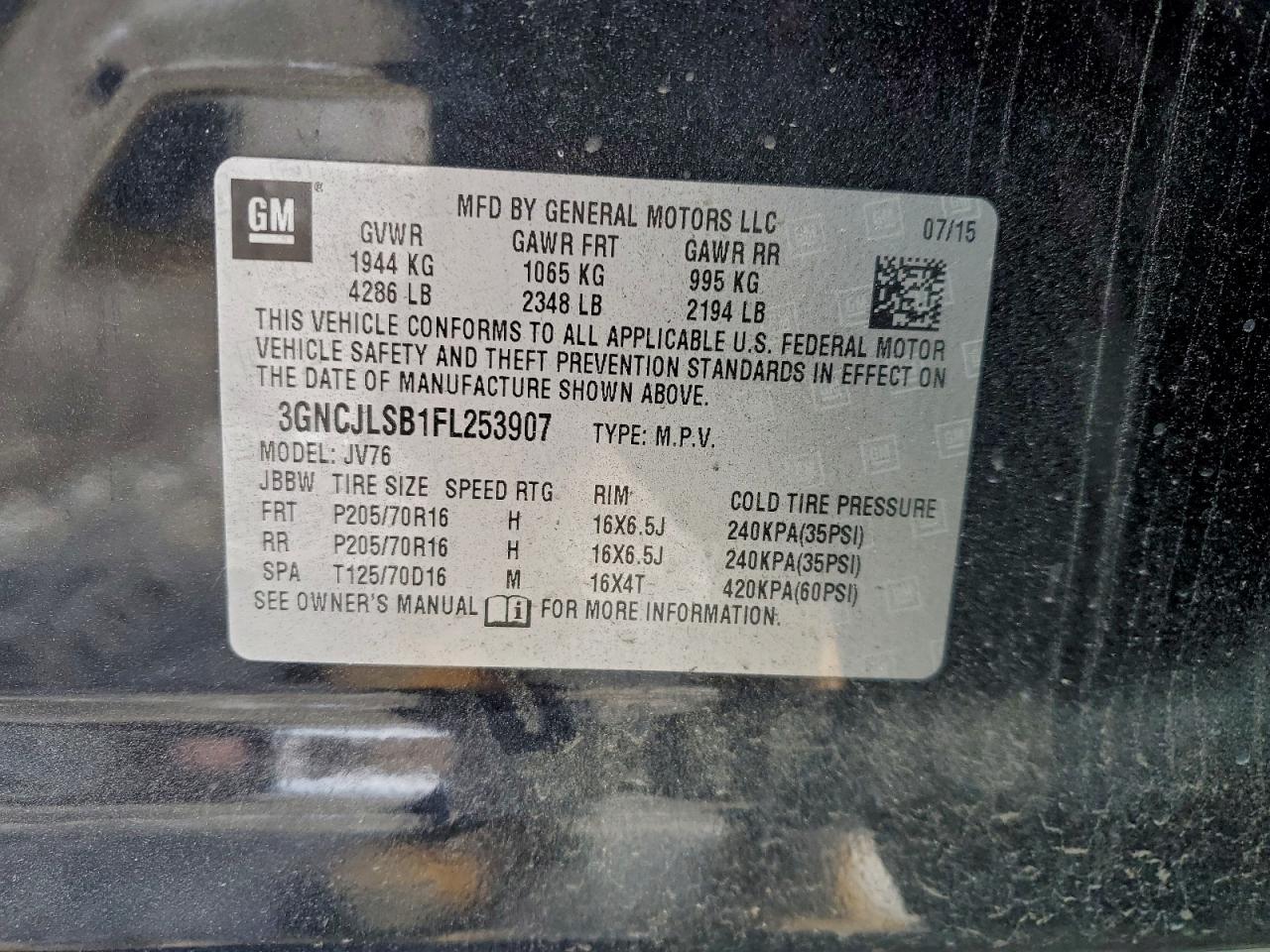 Chevrolet Trax 1lt Image 10