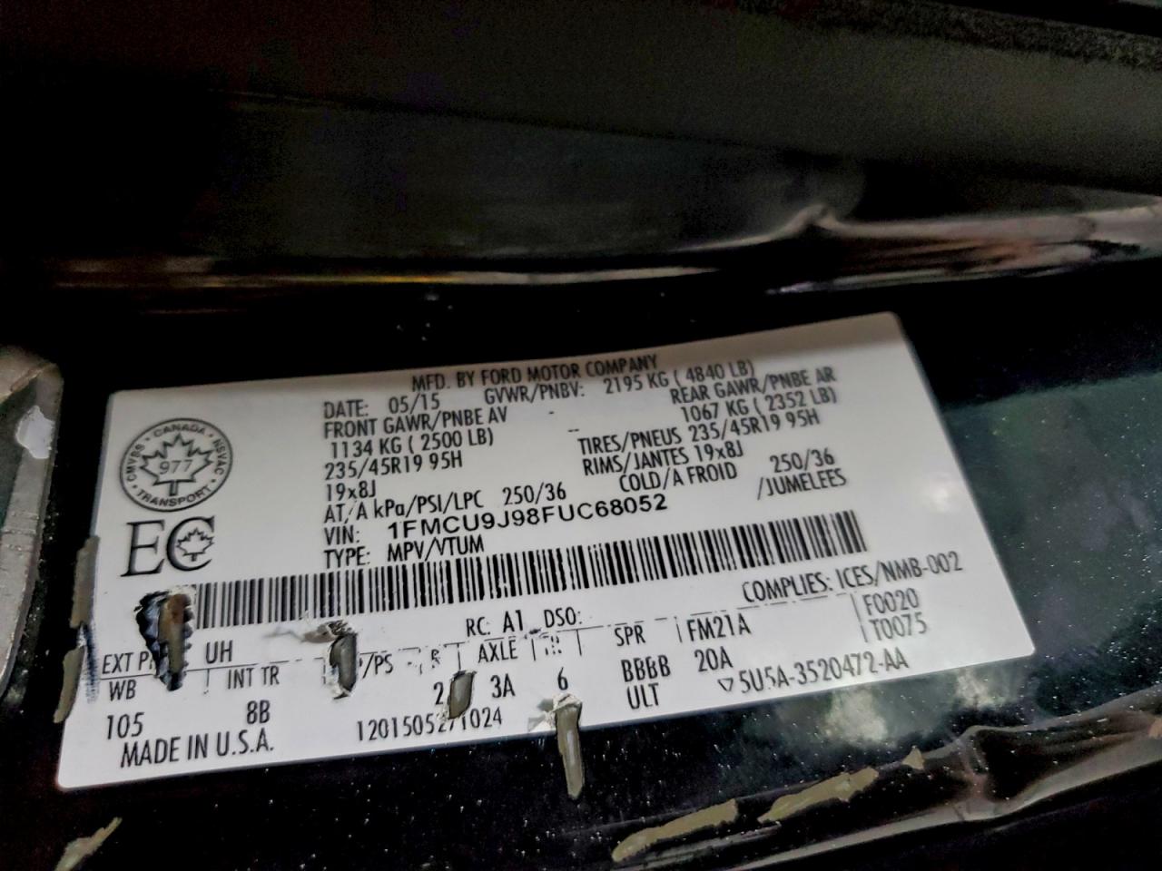 Ford Escape Titanium Image 11