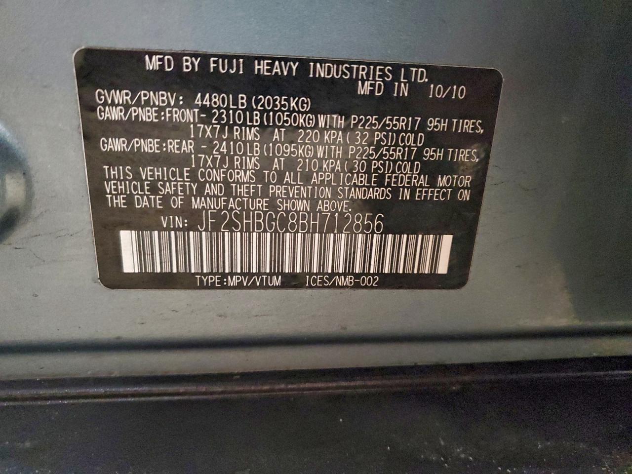 Subaru Forester Touring Image 12