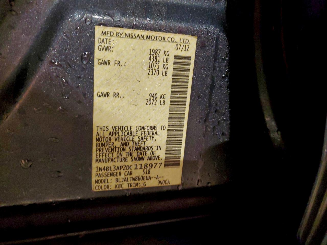 Nissan Altima 3.5s Image 9