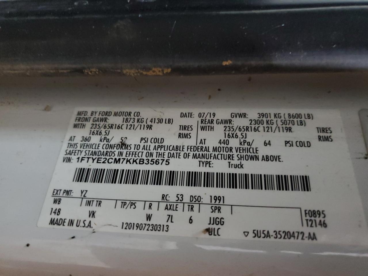 Ford Transit T-150 Image 11