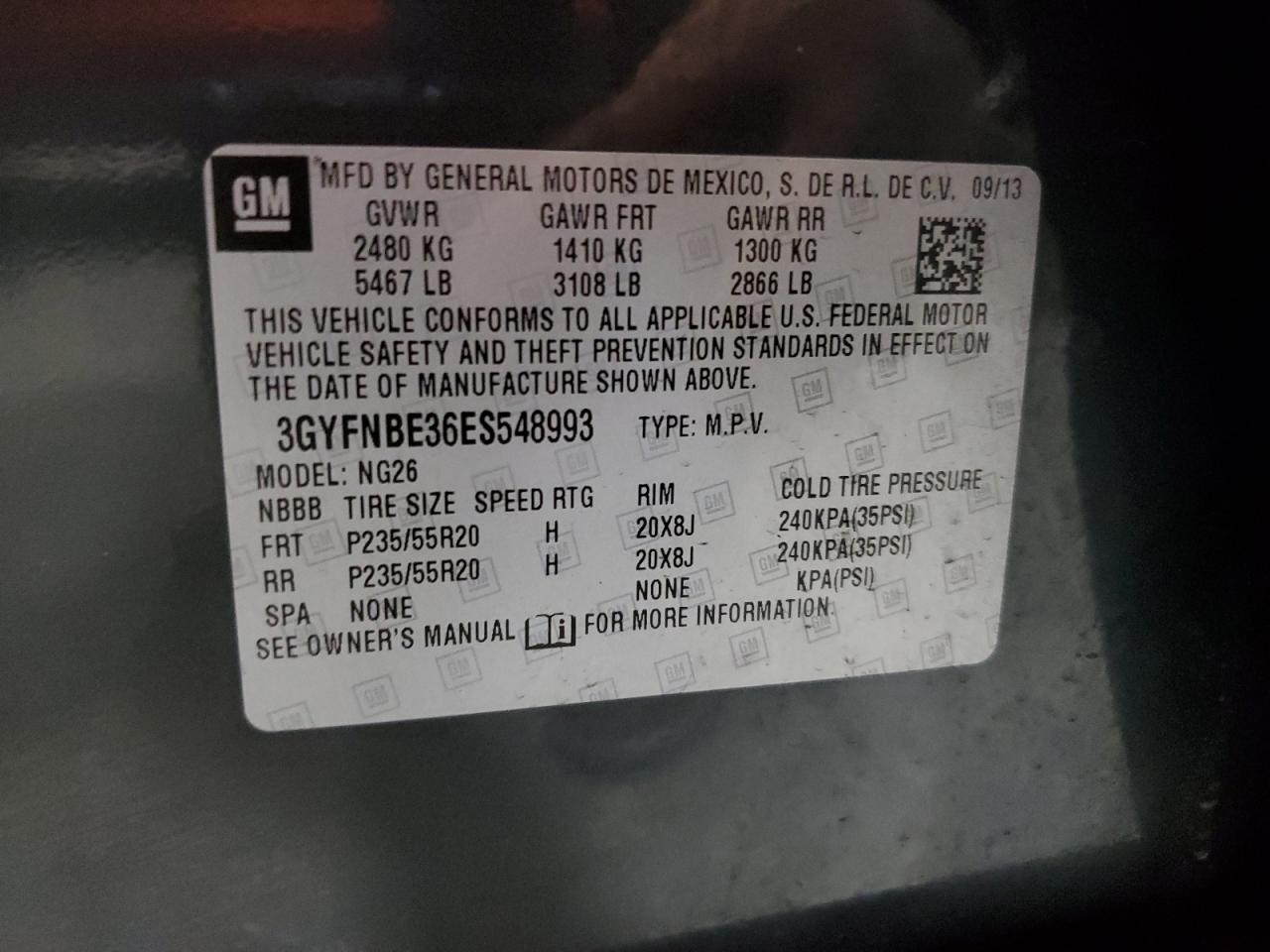 Cadillac SRX Luxury Collection Image 11