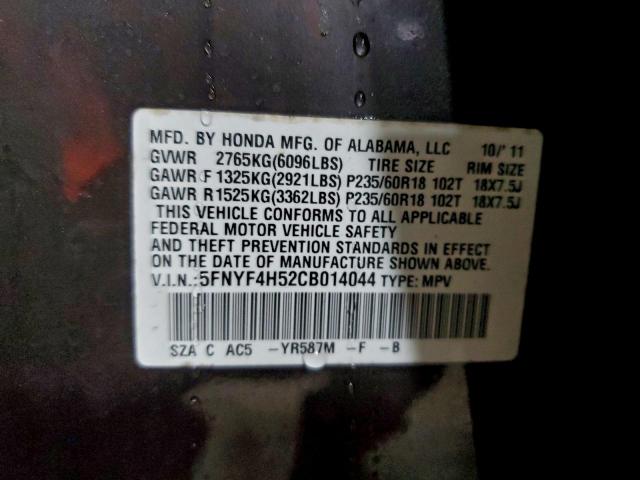 Honda Pilot Exl Image 10