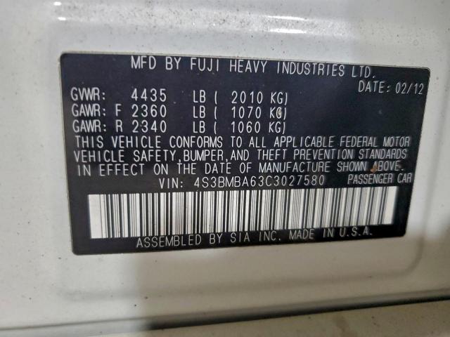 Subaru Legacy 2.5i Image 12