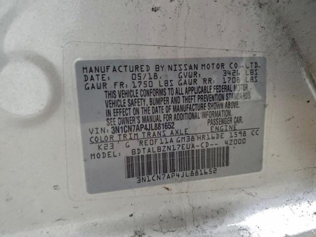 Nissan Versa S Image 12