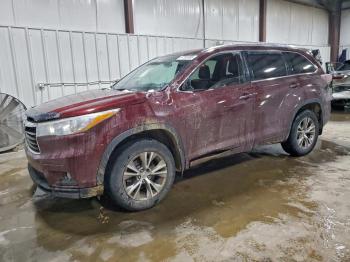  Salvage Toyota Highlander