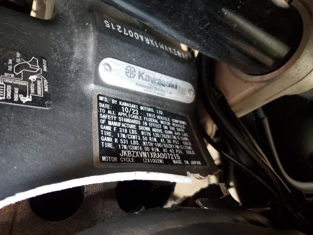 Kawasaki Zx1002 M M Image 9