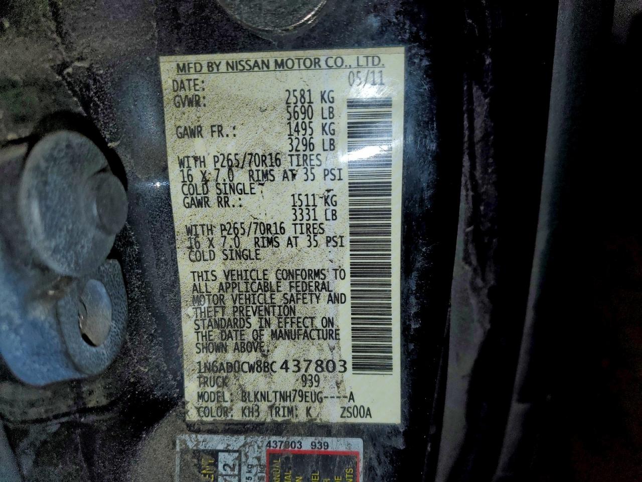 Nissan Frontier Sv Image 4